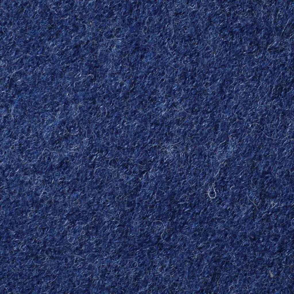 Wollwalk Walkloden aus Schurwolle jeansblau melange